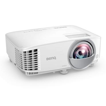 Мултимедиен проектор BenQ MW826STH, Short Throw, 87'@1m, WXGA 1280x800, 3500 AL, 20000:1, VGA, RCA, S-Video, 2xHDMI, Audio In/Out, Speaker 10W, USB (Type A) x1, LAN (RJ45) x1, IEC62368, Optional interactive kit(PW02/PT12)