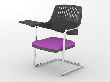 Посетителски стол МАДАРА P 5010-хромирана база