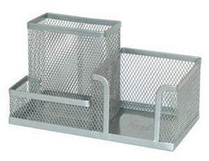 Органайзер за бюро тройка мрежа сив