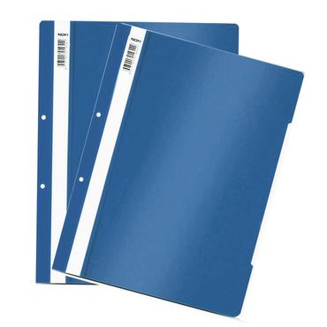Папка PVC с перфорация тъмносиня