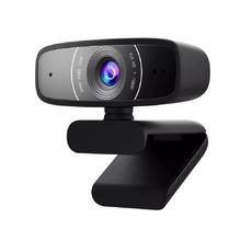 Уебкамера Asus WEBCAM C3, USB camera with 1080p 30 fps recording, beamforming microphone for better live-streaming video and audio quality, and adjustable clip that fits various devices