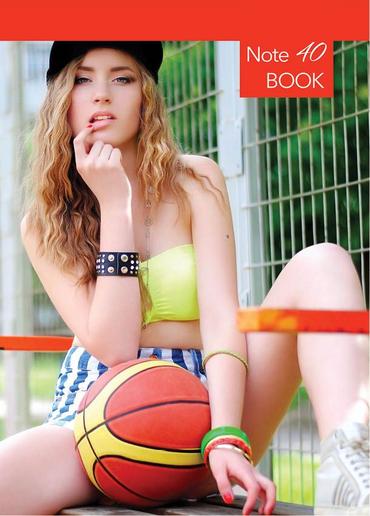 Тетрадка телчета А4 вестник 40 л карирани листа