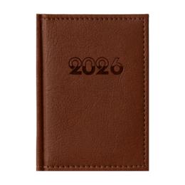 Календар - бележник ЕВРОПА A5- кафяв