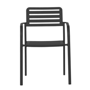 Градински стол ЛАЗУР- с подлакътници и облегалка