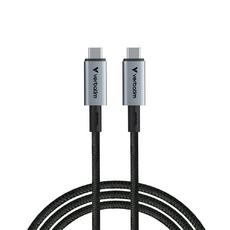 Кабел Verbatim Sync & Charge USB-C to USB-C 240W 40 Gbps 120 cm