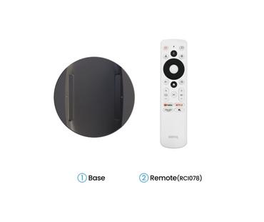 Мултимедиен проектор BenQ GV50, DLP, LASER, 1080p (1920x1080), 100K:1, 500 ANSI Lumens, 1.2X, Google TV, Auto Keystone, HDMI, USB-C with DP/PD, USB-A, BT 5.0, Wi-Fi, Speakers 5.1 2x 4W + 10W Woofer, Light Source Life ECO 30,000hrs, 2.1kg, White
