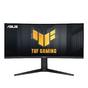 Монитор Asus TUF Gaming VG34VQL3A Curved Gaming, 34 ' WQHD (3440 x 1440), 180Hz, 1500R, Curved design, Extreme Low Motion Blur, Freesync Premium Pro, 1ms (GTG),125% sRGB, DisplayHDR 400 , DisplayWidget, Black