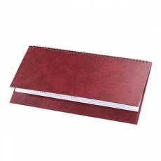 Настолен календар бележник NUVOLA- червен цвят