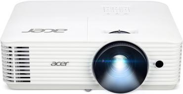 Мултимедиен проектор Acer Projector H5386BDi, DLP, WXGA (1280 x 720), 5000 ANSI Lumens, 20000:1, 3D, Wireless dongle included, HDMI, VGA, RS-232, Audio in, RCA, Wifi, Speaker 3W, Bag, 2.75kg, White + Acer T82-W01MW 82.5' (16:10) Tripod Screen White