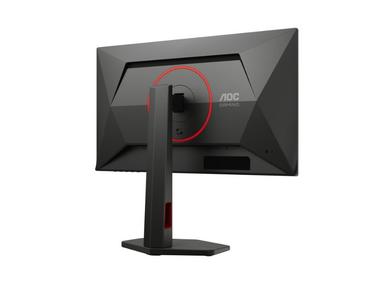 Монитор AOC Q25G4SR, 24.5' IPS WLED, 2560x1440@300Hz, 1ms GtG, 0.3ms MPRT, 400cd m/2, 1000:1, 80M:1, Adaptive Sync, FlickerFree, Low Blue Light, 2Wx2, Tilt, Height Adjust, Pivot, Swivel, 2xHDMI, DP