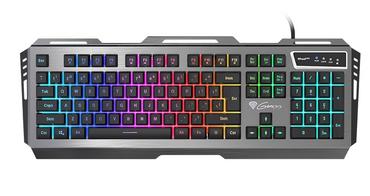 Клавиатура Genesis Gaming Keyboard Rhod 420 Rgb Backlight Us Layout