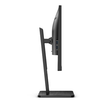 Монитор AOC Q24P2Q, 23.8' IPS WLED, 2560x1440@75Hz, 4ms GtG, 250cd m/2, 1000:1, DCR 50M:1, FlickerFree, Low Blue Light, 2Wx2, Tilt, Height Adjust, Pivot, Swivel, D-SUB, HDMI, DP, USB hub