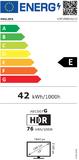 Телевизор Philips 43PUS8010/12, 43' 4K UHD LED, 3840x2160p, 60Hz, DVB-T/T2/T2-HD/C/S/S2, 60Hz, Ambilight 3, Pixel Precise UHD, HDR+, Titan OS, Dolby Atmos & DTS:X, 3*HDMI, 2*USB, VRR, 802.11ac, BT 5.2, 20W RMS, Black