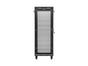 Комуникационен шкаф Lanberg rack cabinet 19' free-standing 32U/600X1000 (FLAT PACK) with mesh door LCD black