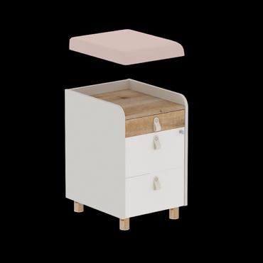 Контейнер с 3 чекмеджета със заключване ЕЛБЕТИЦА KS02