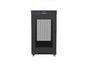 Комуникационен шкаф Lanberg rack cabinet 19' free-standing 22U/800x800 (flat pack) with glass door lcd black v2