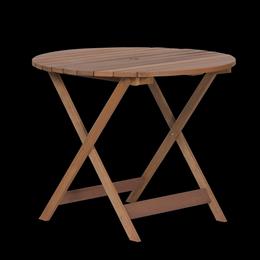 Сгъваема градинска маса ЛЮСИ- с кръгъл плот