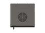 Комуникационен шкаф Lanberg rack cabinet 10' wall-mount 6U/300x300 (flat pack) with glass door black