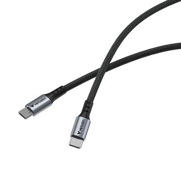 Кабел Verbatim Sync & Charge USB C to USB C 100W 120 cm