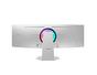 Монитор Samsung LS49DG950, 49' CURVED Odyssey G9 OLED, 1000R, 240Hz, 32:9, 5120 x 1440, 250 cd/m2, Display Port, HDMI, Micro HDMI, USB Hub, Silver