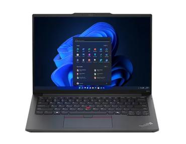 Лаптоп Lenovo ThinkPad E14 G6 Intel Core Ultra 5 125U (up to 4.3GHz, 12MB), 16GB DDR5 5600, 512GB SSD, 14' WUXGA (1920x1200) IPS AG, Intel Graphics, FHD&IR Cam, Backlit KB, Black, WLAN, BT, 3 cell, FPR, DOS, 3Y Onsite