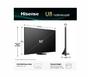 Телевизор Hisense 55' U8Q, 4K Ultra HD 3840x2160, Mini Led Pro, FALD, Quantum Dot, 165Hz, IPS, HDR 10+, HLG, Dolby Vision IQ, Dolby Atmos, Smart TV,Light Sensor,WiFi 5GHz, WiFi Direct, BT, Anyview Cast, 3xHDMI, 2xUSB,1x USB (3.0) , LAN, CI+, DVB-T2/C/S2, 