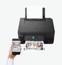 Мастилоструйно многофункционално устройство Canon PIXMA G3470 All-In-One, Black + Canon GI-41 BK