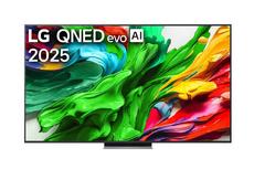 Телевизор LG 65QNED87A3B, 65' 4K QNED MiniLED  HDR Smart TV, 100Hz, 3840x2160, DVB-T2/C/S2, Alpha 8 AI Processor 4K, HDR 10, webOS 25 ThinQ,  FreeSync, VRR 120Hz, Multi View, 4K Upscaling, Wi-Fi 6, Voice Controll, BT 5.3, AirPlay 2, CI, HDMI eARC, SPDIF, 