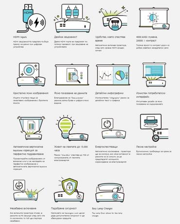 Мултимедиен проектор BenQ MW536, DLP, WXGA (1280x800), 20 000:1, 4000 ANSI Lumens, Zoom 1.2x, Glass Lenses, Auto Vertical Keystone, Infographic Mode, Speaker 2W, 2xVGA, 2xHDMI, S-Video, RCA, VGA out,  Audio In/Out, RS232, USB A 1.5A, 2.6 kg, White