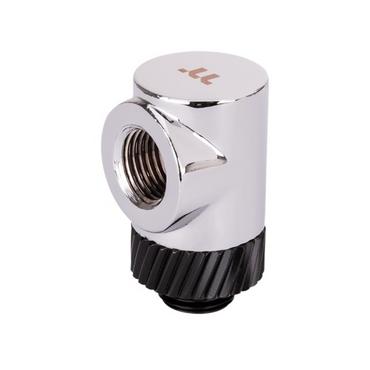 Аксесоар за свързване Thermaltake Pacific SF 90 Degree Adapter Silver Black