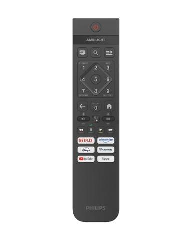 Телевизор Philips 55PUS8010/12, 55' 4K UHD LED, 3840x2160p, 60Hz, DVB-T/T2/T2-HD/C/S/S2, 60Hz, Ambilight 3, Pixel Precise UHD, HDR+, Titan OS, Dolby Atmos & DTS:X, 3*HDMI, 2*USB, VRR, 802.11ac, BT 5.2, 20W RMS, Black