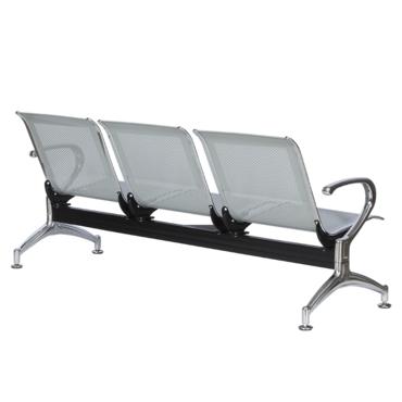 Посетителска пейка BTL 30-снимка отзад, сива