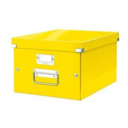 Кутия Leitz Click & Store жълта