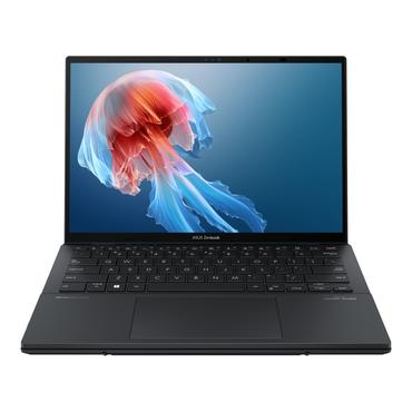 Лаптоп Asus ZenBook Duo 14 UX8406MA-PZ346X, Screen Pad Plus, Intel ULTRA 7 155H ,14' OLED, WQXGA+ ( 2880X1800 ) 16:10Touch, 32GB LPDDR5X (on bd), 1TB SSD, Soft Keyboard, Windows11 Pro,GREY