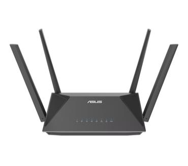 Рутер Asus Wireless Router RT-AX52 Pro, AX3000, Dual-Band, Dual-Core 1.3GHz CPU, 128MB/256MB Flash/RAM, Gigabit, AiProtection Classic, Traditional QoS, VPN, IPTV, OFDMA, Beamforming, AiMesh