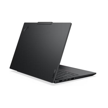 Лаптоп Lenovo ThinkPad E14 G7 Intel Core Ultra 5 225U, 12C (up to 4.8GHz, 12MB), 16GB DDR5-5600, 512GB SSD, 14' WUXGA (1920x1200) IPS AG, Intel Graphics, FHD 1080p&IR Cam, Backlit KB, WLAN, BT, FPR, 4 cell, DOS, 3Y Onsite+1Y Premier
