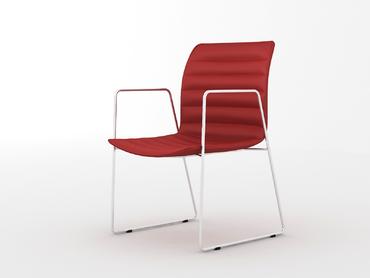 Посетителски стол ПРЕСЛАВ LN 002- с зибор на цвят