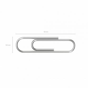 Кламери никел 50 мм 100 бр