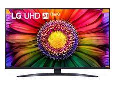 Телевизор LG 43UR81003LJ, 43' 4K UltraHD TV 4K (3840 x 2160), DVB-T2/C/S2, webOS 23 Smart TV, ThinQ AI, a5 AI Processor 4K Gen6, WiFi, HDR10 pro, HLG, ALLM/HGiG, 4K Upscaling, AI Sound, Voice Controll, AirPlay, HDMI eARC,Quick Card, CI, LAN, USB, Bluetoot