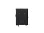 Комуникационен шкаф Lanberg rack cabinet 19' free-standing 15U/600x600 (flat pack) black