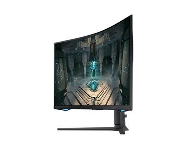 Монитор Samsung 32BG650 32' Odyssey G6 Smart, Curved 1000R, VA, 240 Hz, 1 ms GTG, 2560x1440, 350 cd/m2, 2500:1 Contrast, Eye Saver, Flicker Free, AMD FreeSync Premium Pro, DP 1.4, 2xHDMI 2.1, 2xUSB, Wi-Fi, Bluetooth, Speakers, Tizen, Black