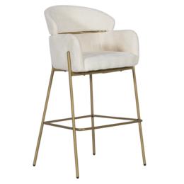 Бар стол КАТЕРИНА- с висока облегалка за гърба и голяма седалка с подлакътници