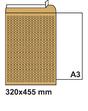 Плик с въздушни мехурчета 320х455 кафяв