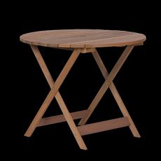 Сгъваема градинска маса ЛЮСИ- с кръгъл плот