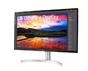 Монитор LG 32UN650K-W, 31.5' UltraFine UHD LED AG, IPS, DCI-P3 95%, 5ms, 350 cd/m2, 1000:1, 3840x2160, HDR 10, HDMI, DisplayPort, Radeon FreeSync, Dynamic Action Sync, Headphone out, Height, Tilt, Speaker, Black