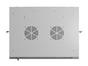 Комуникационен шкаф Lanberg rack cabinet 19' wall-mount 12U/600x450 with perforated door grey (flat pack)