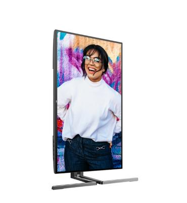 Монитор AOC U27U3CV, 27' Nano IPS WLED, 3840x2160@60Hz, 4ms GtG, 400cd m/2, 1300:1, 50M:1 DCR, Adaptive Sync, FlickerFree, Low Blue Light, 3Wx2, Tilt, Height Adjust, Pivot, Swivel, 2xHDMI, DP, USB hub