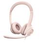 Слушалки Logitech H390 USB Computer Headset - ROSE - USB - N/A - EMEA-914