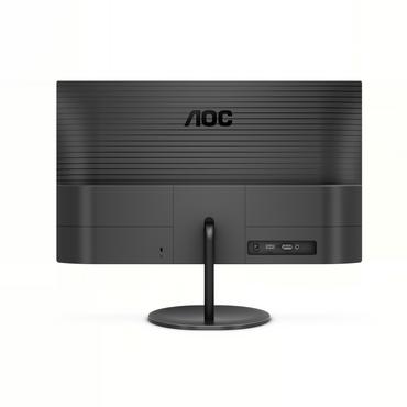 Монитор AOC Q24V4EA, 23.8' IPS WLED, 2560x1440@75Hz, 4GtG, 250m/2, 1000:1, DCR 20M:1, Adaptive Sync, FlickerFree, Low Blue Light, 2Wx2, Tilt, HDMI, DP