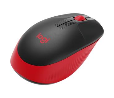 Мишка Logitech M190 Full-size wireless mouse - RED - 2.4GHZ - N/A - EMEA - M190